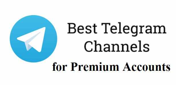 Premium Accounts Telegram channel and Groups
