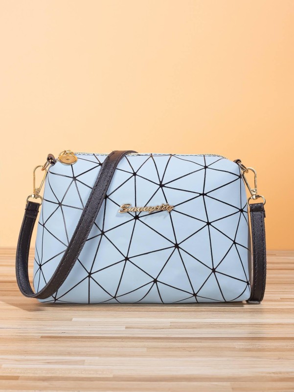 White Sling Bag Attractive Printed Formal Sling Bag