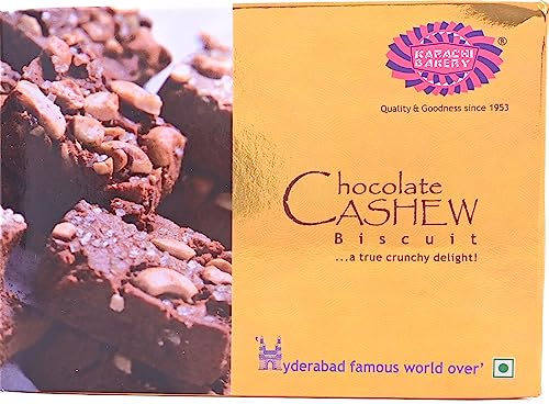 Karachi Bakery Chocolate Cashew Biscuits, 400G